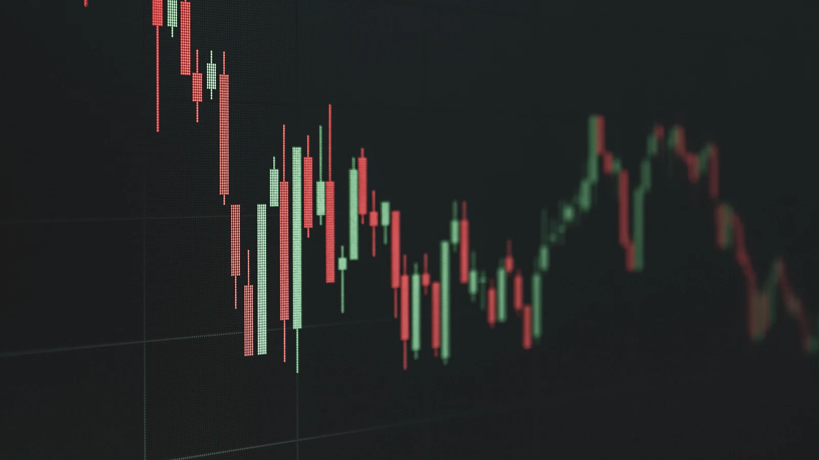 Gráfico em tendência de queda representando sinais financeiros ignorados